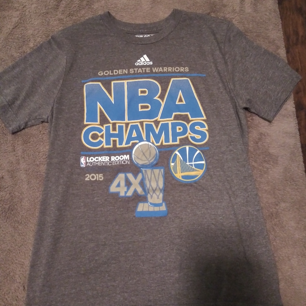 Adidas Golden State Warriors NBA CHAMPS T-Shirt